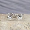 .15 CTW Diamond Stud Earrings 14K White Gold E0199-WG