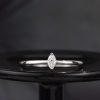 .11 Carat Diamond Engagement Ring 18K White Gold ER0125-2 WG