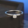 .19 Carat Diamond Engagement Ring 18K White Gold ER0428-WG