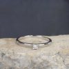 .09 Carat Diamond Engagement Ring 18K White Gold ER0437-WG