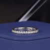 .30 CTW Diamond Half Eternity 14K White Gold HE446-WG