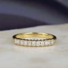 .22 CTW Diamond Half Eternity Ring 18K Yellow Gold HE451-YG