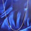 18K White Gold Chain C44-WG