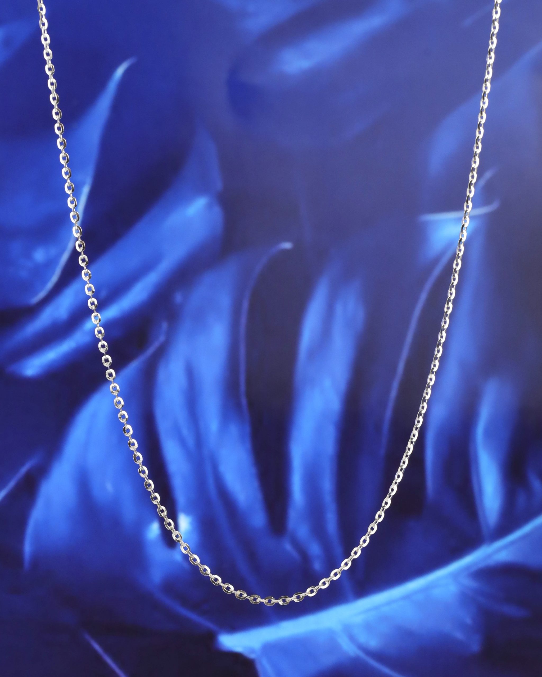 18K White Gold Chain C44-WG