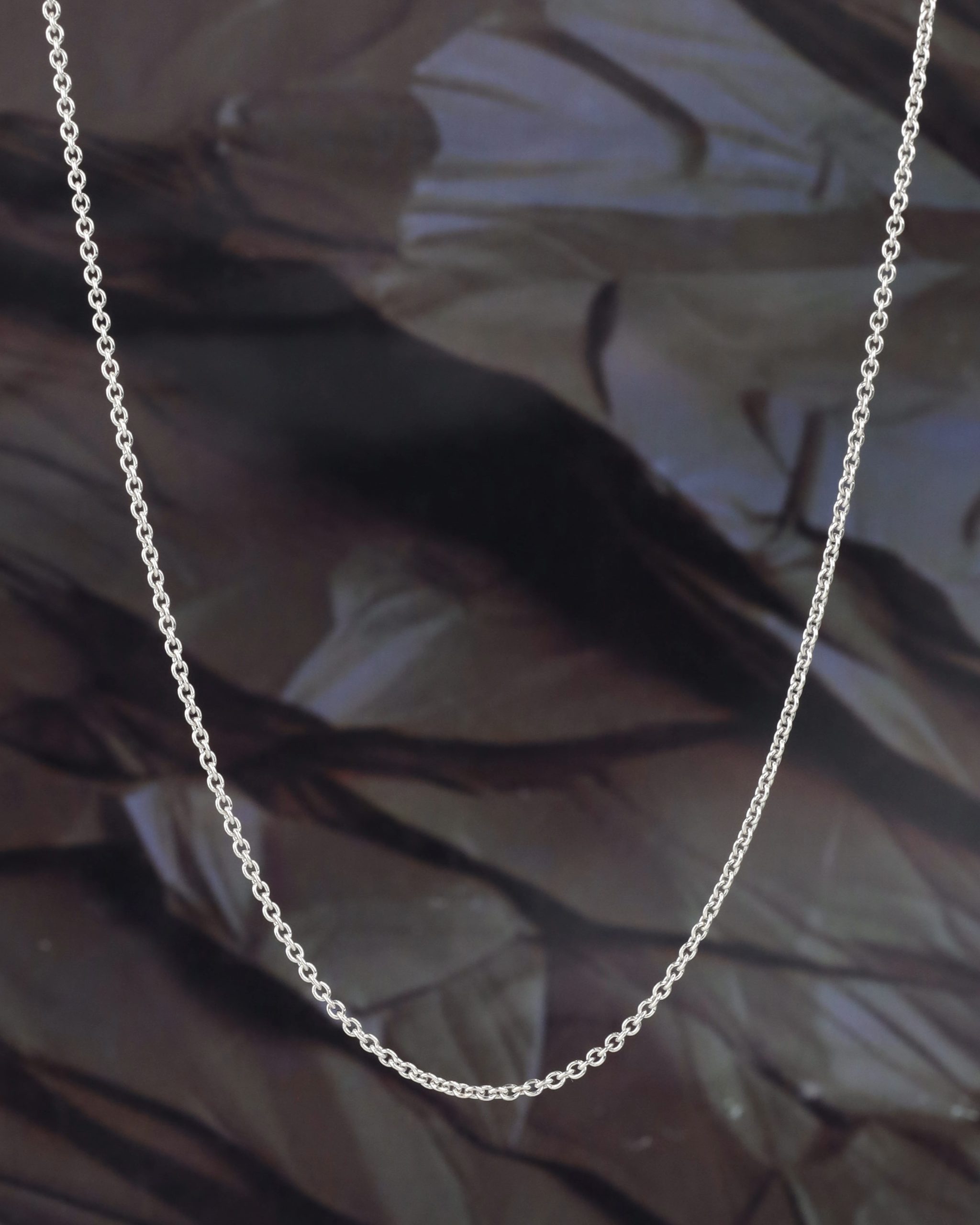 18K White Gold Chain C45-WG