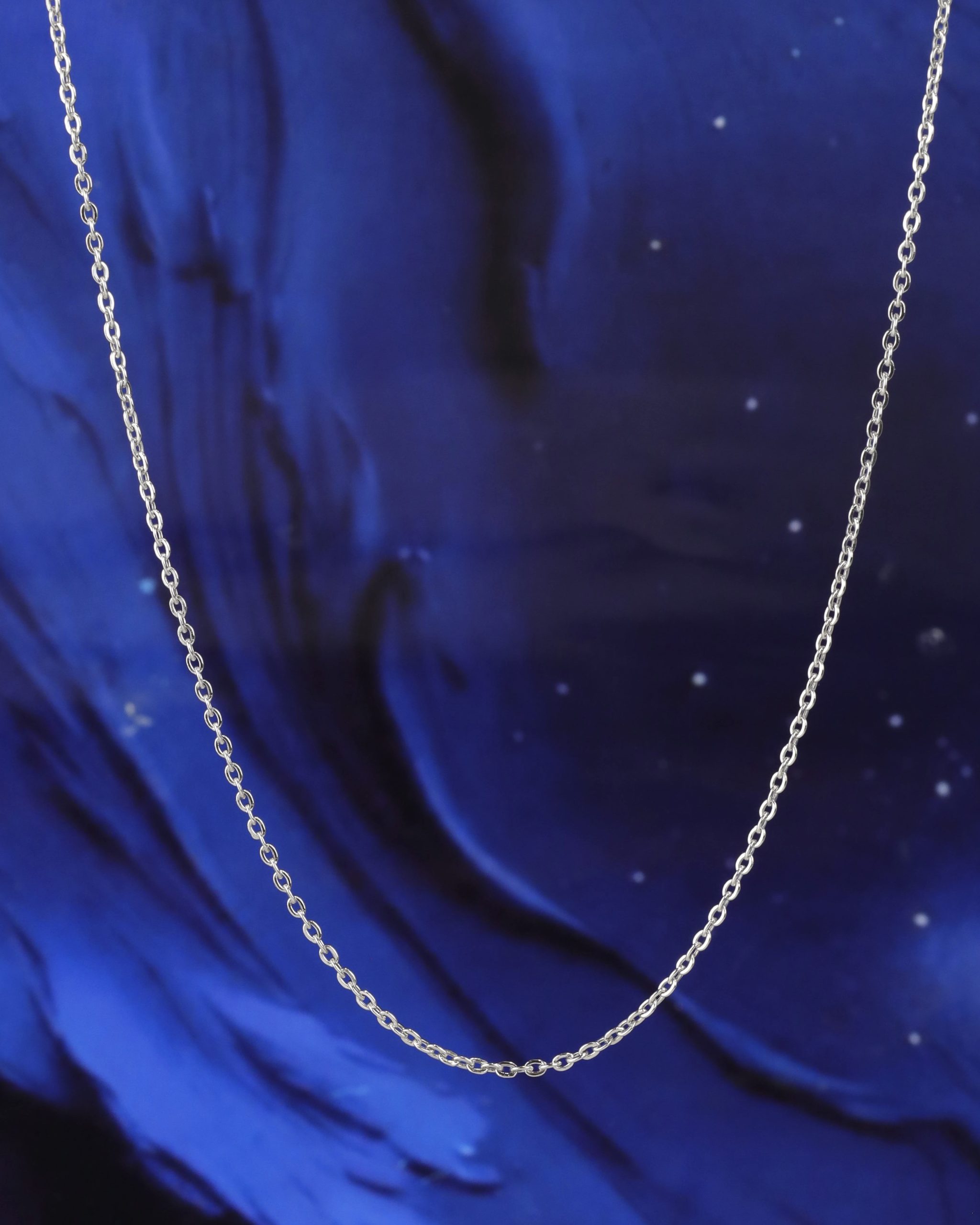 18K White Gold Chain C46-1 WG