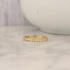 .24 CTW Diamond Half Eternity Ring 18K Yellow Gold HE421-3 YG