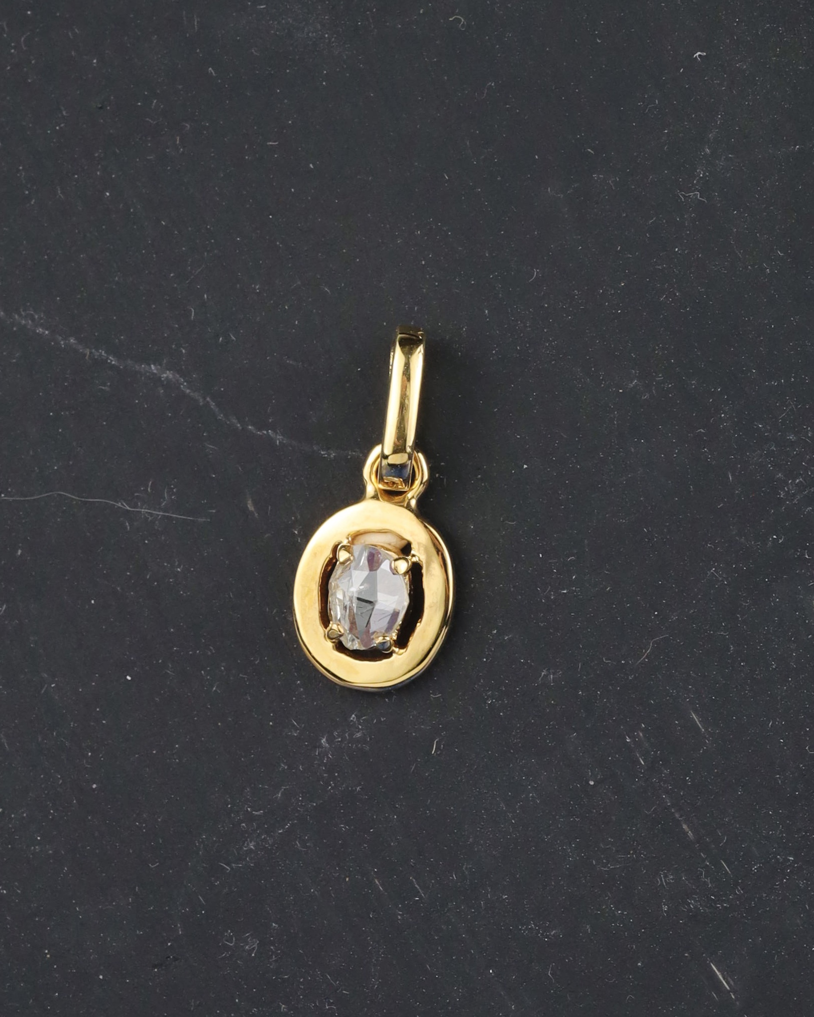 .20 Carat Diamond Pendant 14K Yellow Gold P48