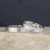 .15 CTW Diamond Wedding Rings 18K White Gold WR439-1 WG