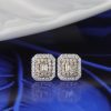 .78 CTW Diamond Stud Earrings 18K Twotone Gold E0228-WYG