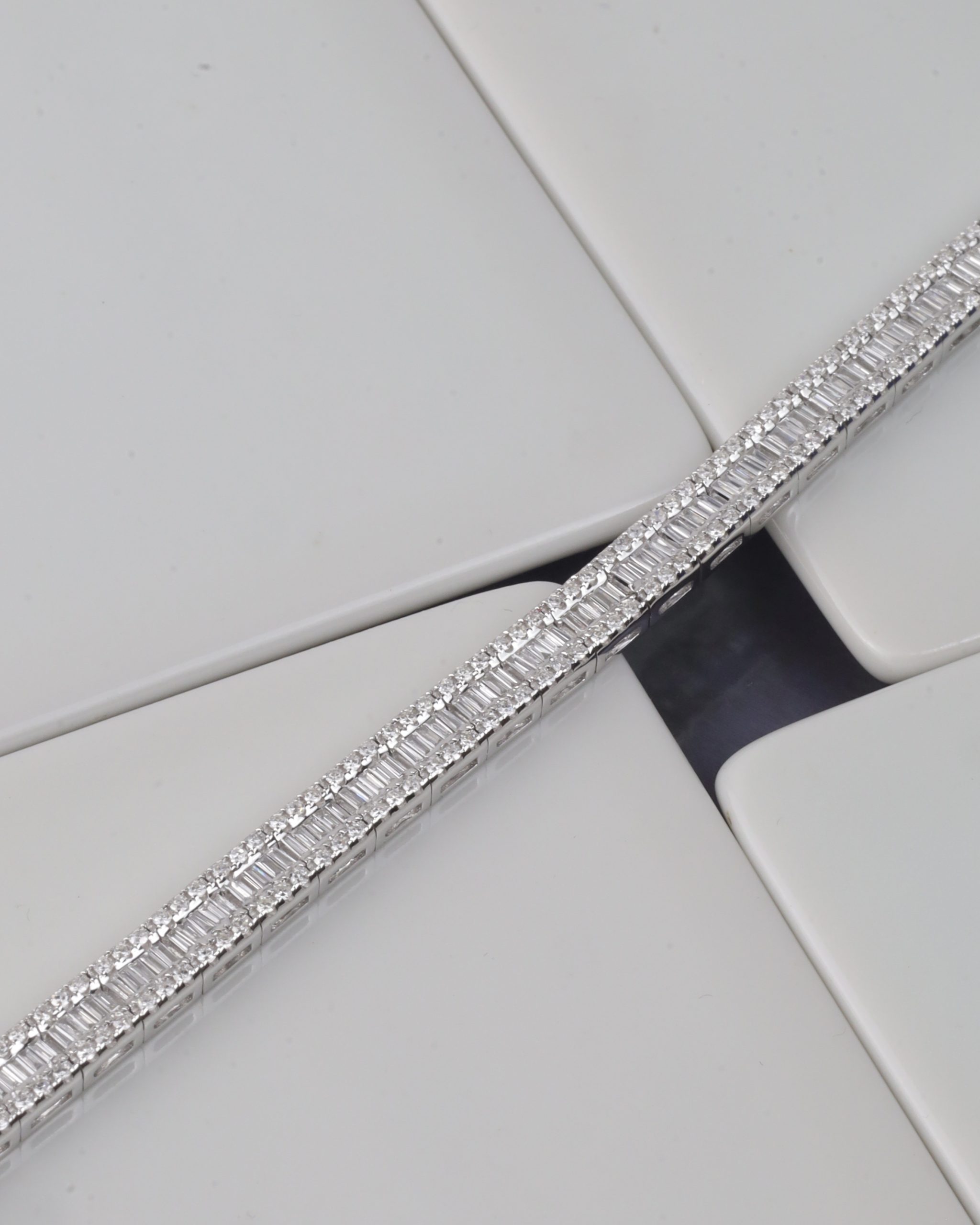 2.733 CTW Diamond Bracelet 14K White Gold B243-WG