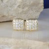 .40 CTW Diamond Stud Earrings 18K Yellow Gold E0238-YG