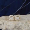 .48 CTW Diamond Stud Earrings 18K Yellow Gold E223-YG