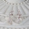 .58 CTW Diamond 2-Way Earrings 18K Rose Gold E428-RG