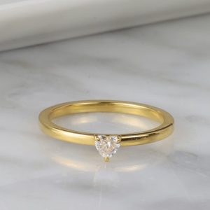 .12 Carat Diamond Engagement Ring 14K Yellow Gold ER0496-1 YG