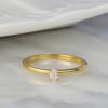 .13 Carat Diamond Engagement Ring 14K Yellow Gold ER0497-YG