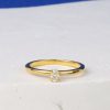 .12 Carat Diamond Engagement Ring 14K Yellow Gold ER0498-1 YG