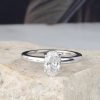 GIA 1.01 Carat Diamond Engagement Ring 18K White Gold ER0500-WG