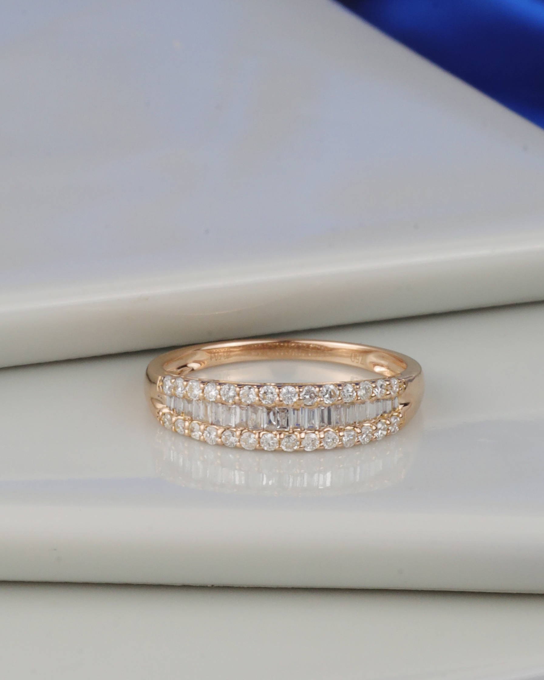 .50 CTW Diamond Ring 18K Rose Gold JS31R-RG