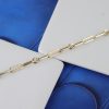 18K Yellow Gold Linked Chain Bracelet MB73-YG