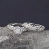 .763 CTW Diamond Twin Ring 14K White Gold TR15-WG