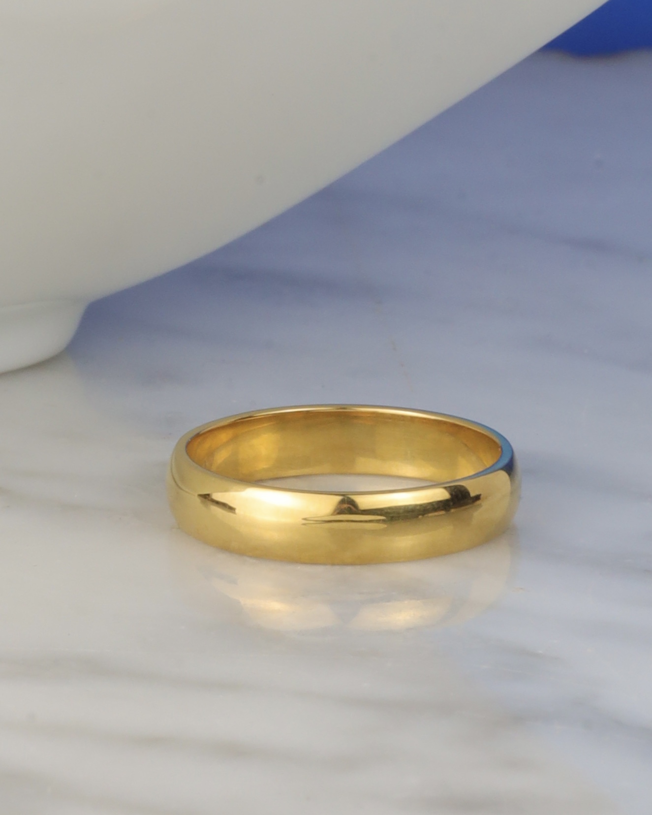 18K Yellow Gold Wedding Ring WR407-2 YG