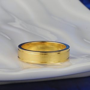 Wedding Ring 18K Yellow Gold WR409-4 YG