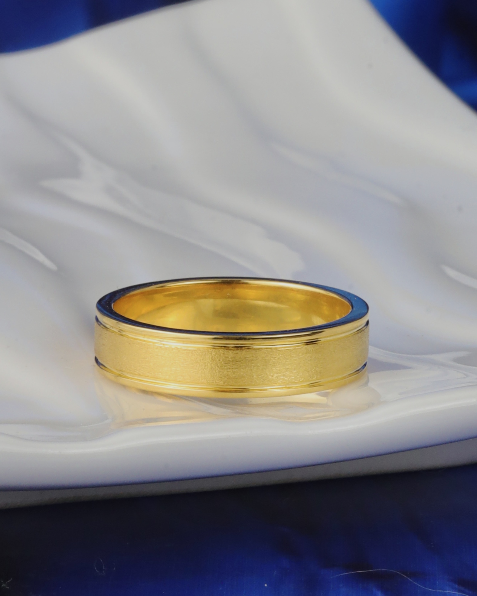 Wedding Ring 18K Yellow Gold WR409-4 YG