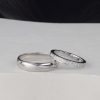 .15 CTW Diamond Wedding Rings 18K White Gold WR458-WG