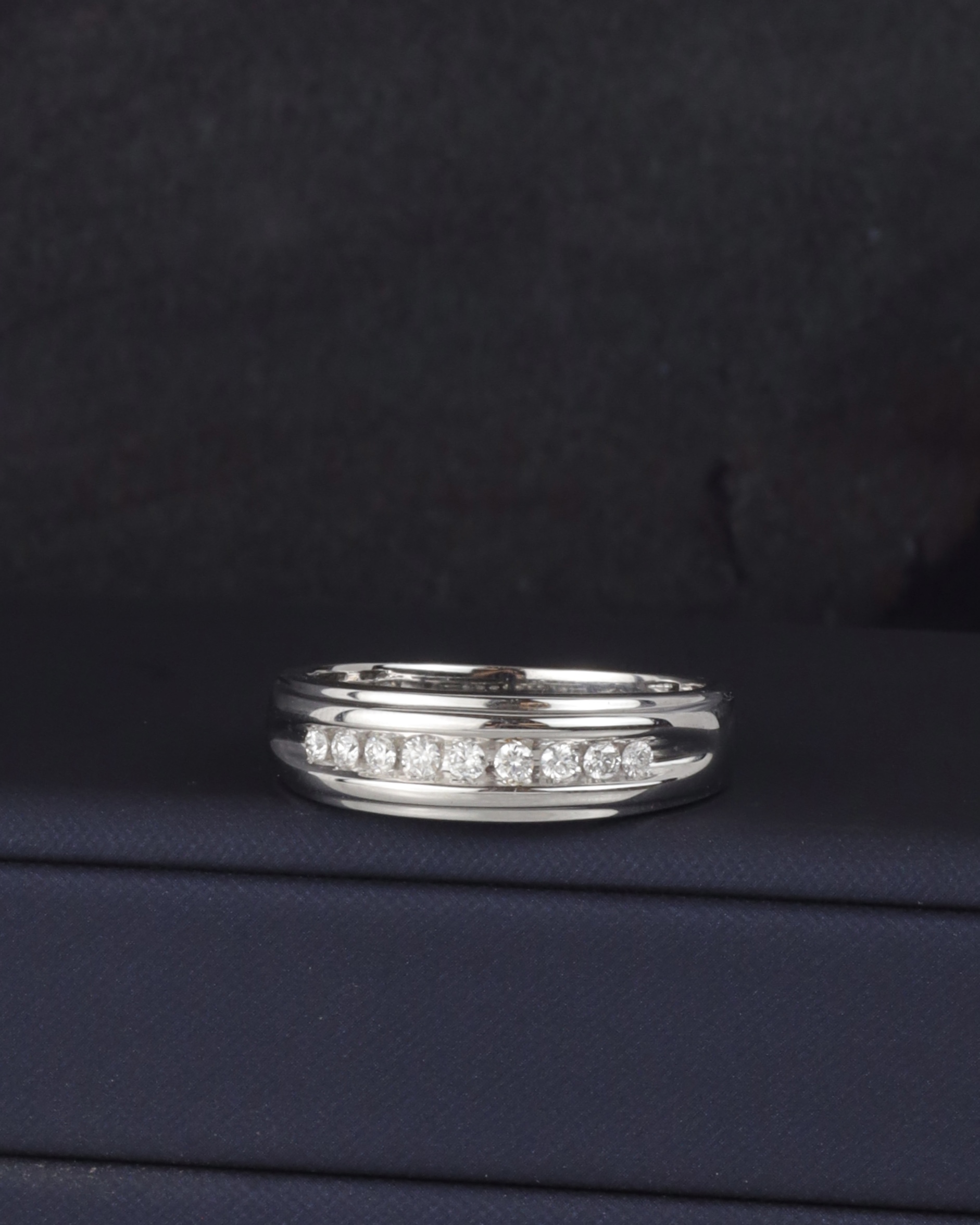 .21 CTW Diamond Wedding Ring 14K White Gold WR459-WG