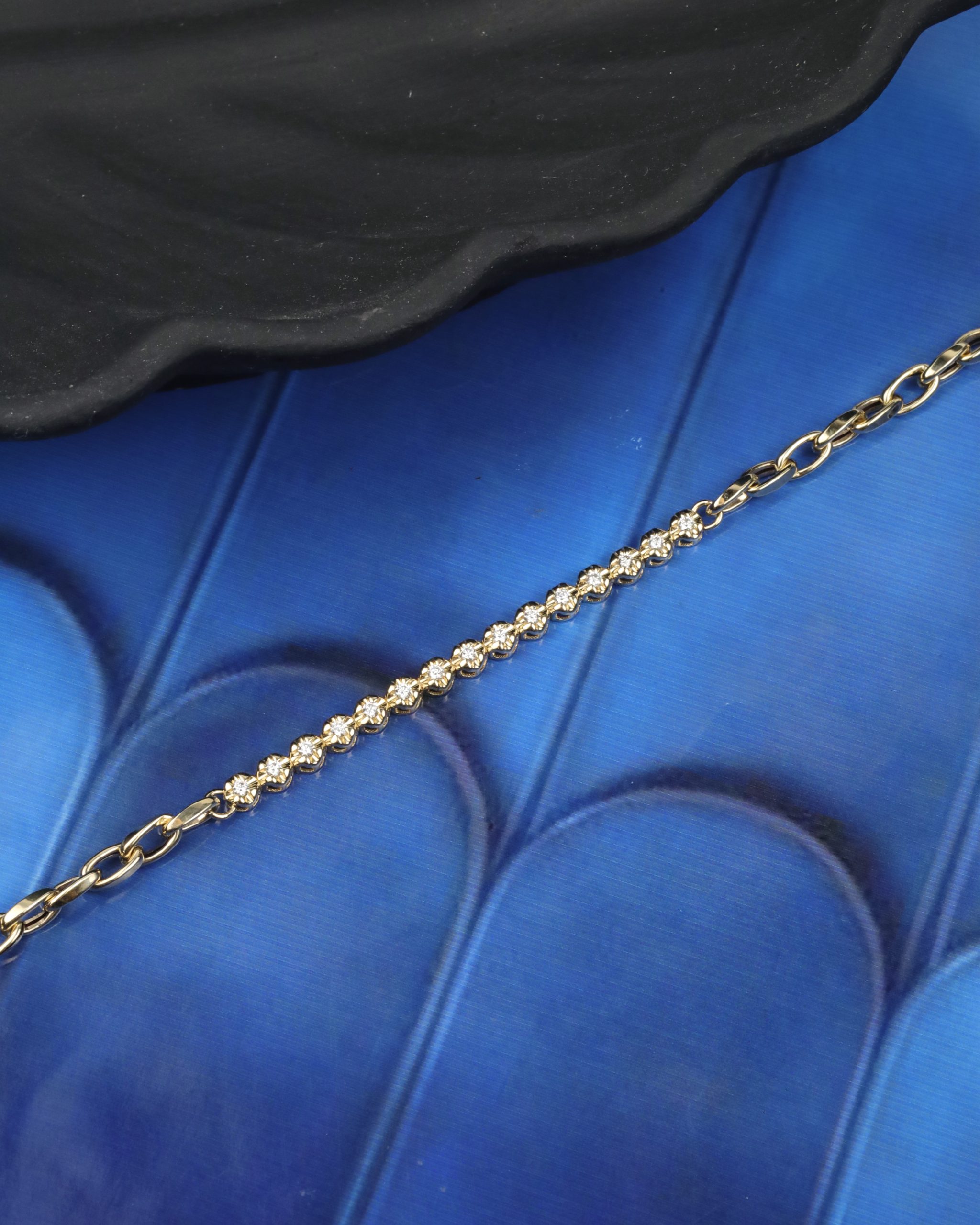 .19 CTW Diamond Bracelet 14K Yellow Gold B265-1 YG