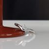 .09 Carat Diamond Engagement Ring 18K White Gold ER0373-4 WG