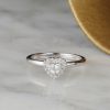 .22 CTW Diamond Engagement Ring 18K White Gold ER0458-WG