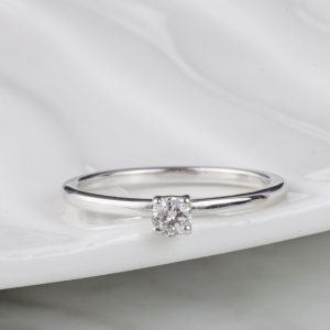 .12 Carat Diamond Engagement Ring 18K White Gold ER0523-1 WG