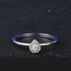 .11 CTW Diamond Engagement Ring 18K White Gold ER0558-WG
