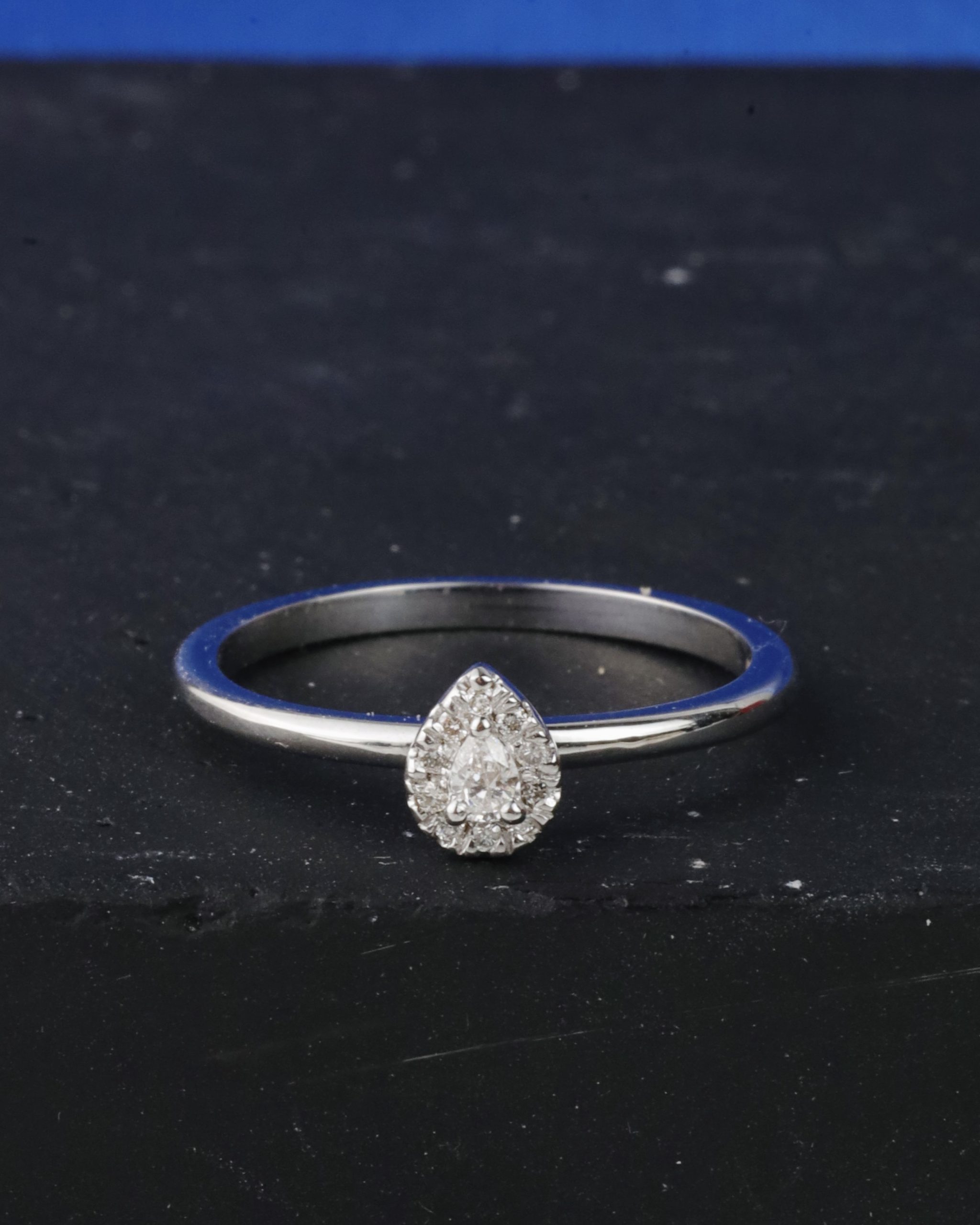.11 CTW Diamond Engagement Ring 18K White Gold ER0558-WG