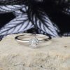 .12 CTW Diamond Engagement Ring 18K White Gold ER0559-WG
