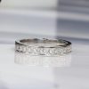 .32 CTW Diamond Half Eternity Ring 14K White Gold HE296-9 WG