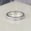 .32 CTW Diamond Half Eternity Ring 14K White Gold HE296-10 WG