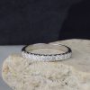 .12 CTW Diamond Half Eternity 18K White Gold HE455-WG