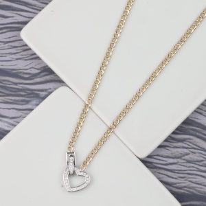 .205 CTW Diamond Necklace 14K Twotone Gold JS266N-WYG