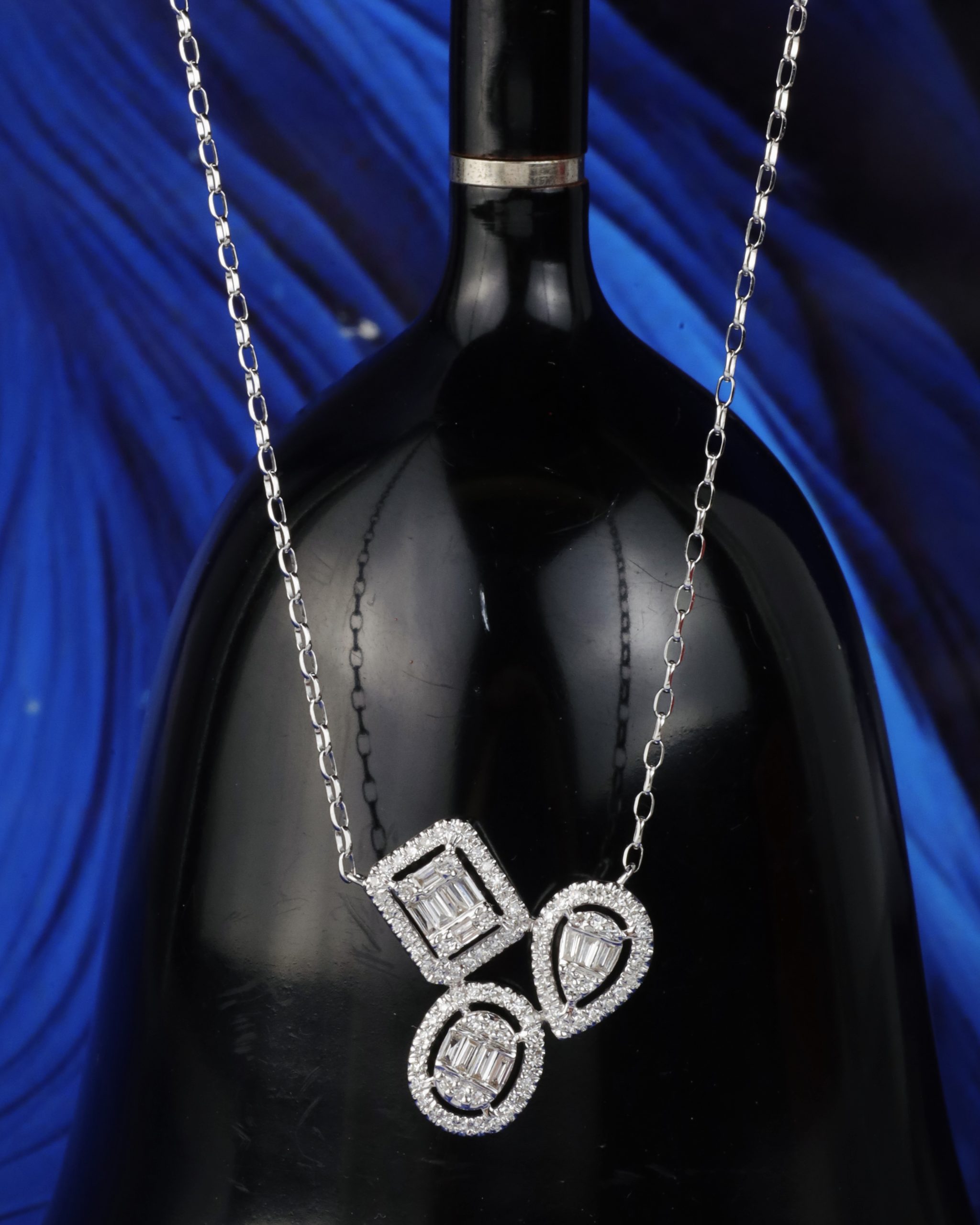 .32 CTW Diamond Necklace 14K White Gold JS271N-WG