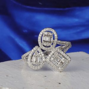 .45 CTW Diamond Ring 14K White Gold JS271R-WG