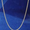 18K Yellow Gold Necklace MN62-YG