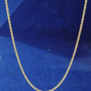 18K Yellow Gold Necklace MN62-YG
