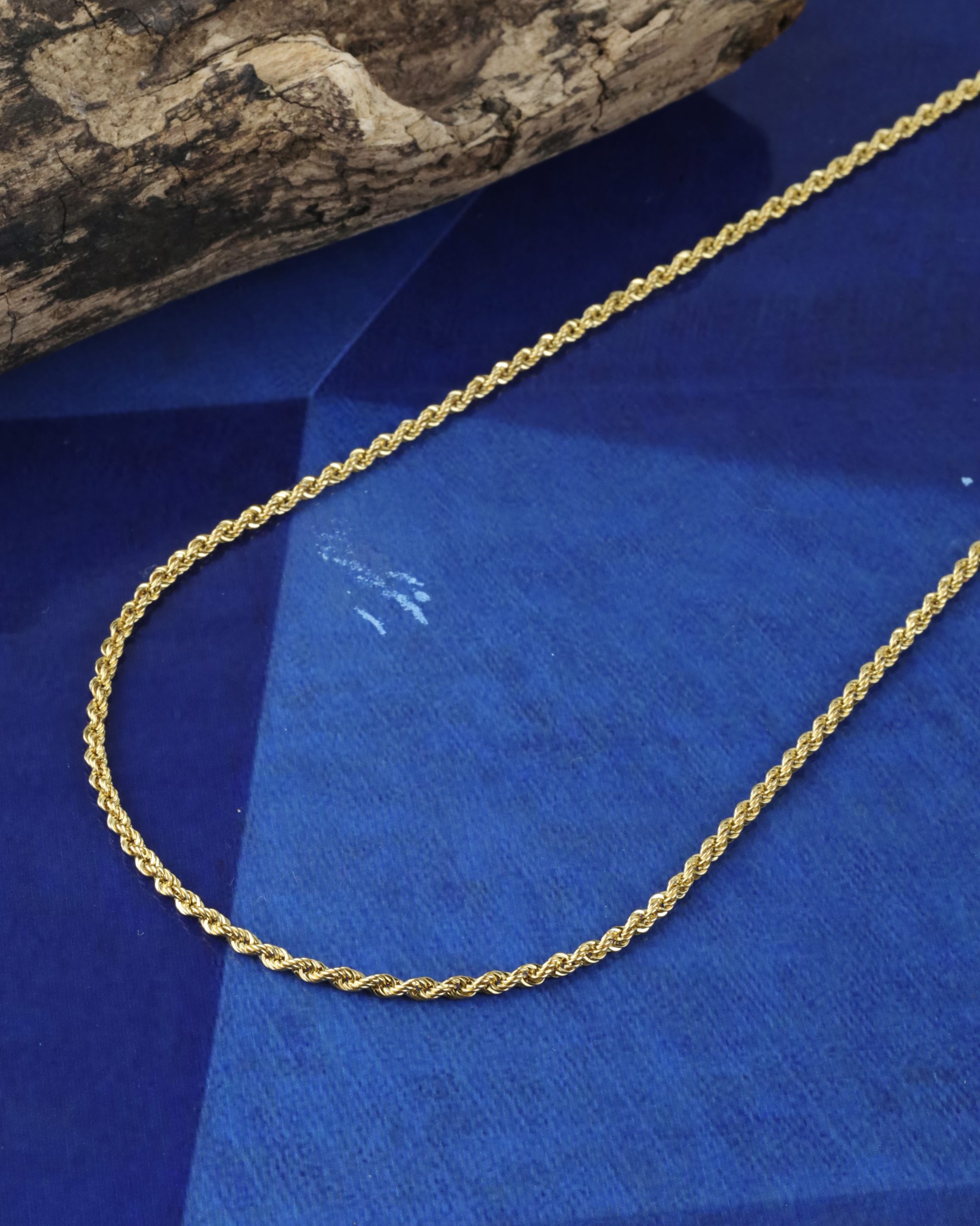 18K Yellow Gold Necklace MN62-1 YG