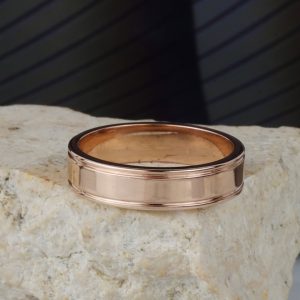 18K Rose Gold Wedding Ring WR464-RG