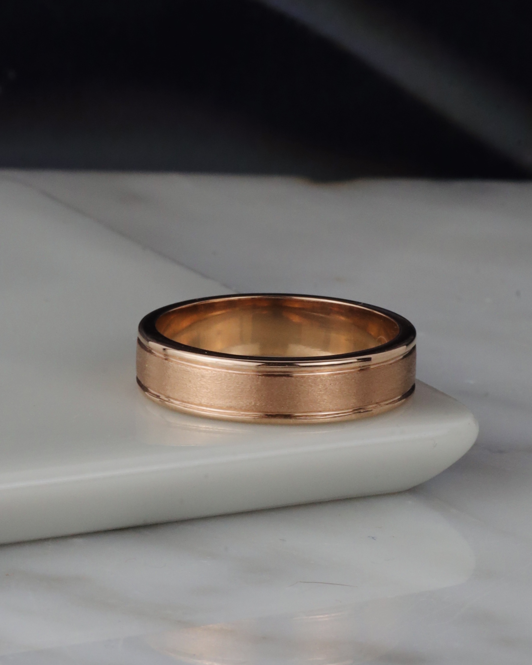 18K Rose Gold Wedding Ring WR465-RG
