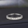 .45 CTW Diamond Half Eternity 18K White Gold HE452-2 WG