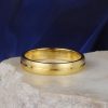 18K Yellow Gold Wedding Ring WR375B-3 YG